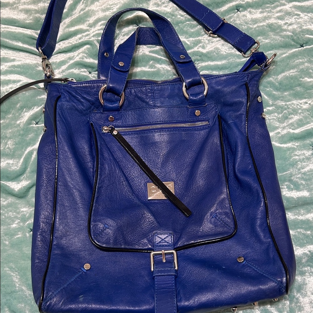 Costume National C’N’C Royal Blue Bag